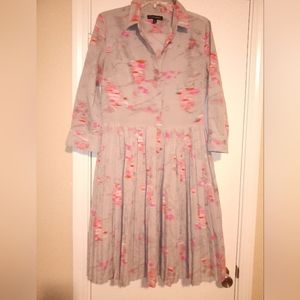 Button up dress